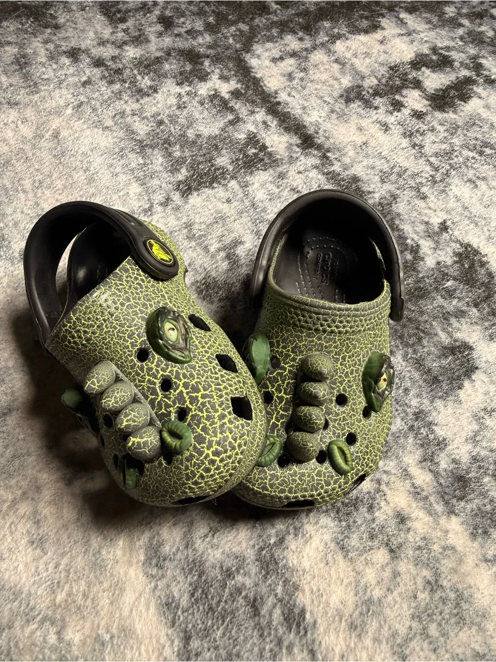CROCS Glow in the Dark Crocodile Clogs